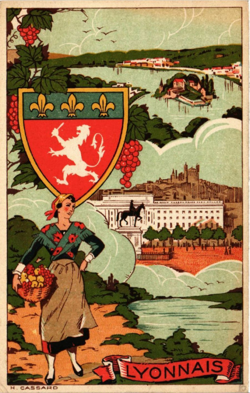 Carte postale ancienne Lyon LYONnais à Lyon