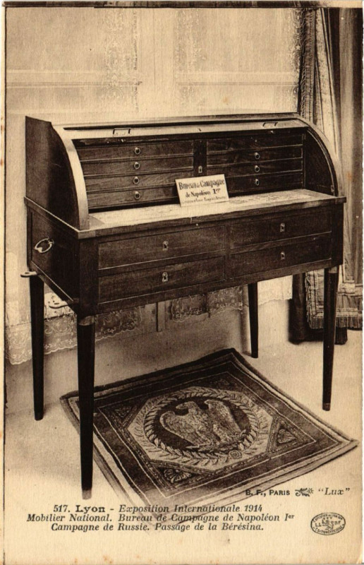 Carte postale ancienne Lyon Bureau de Campagne de Napoleon Ier.Campagne de Russie. à Lyon