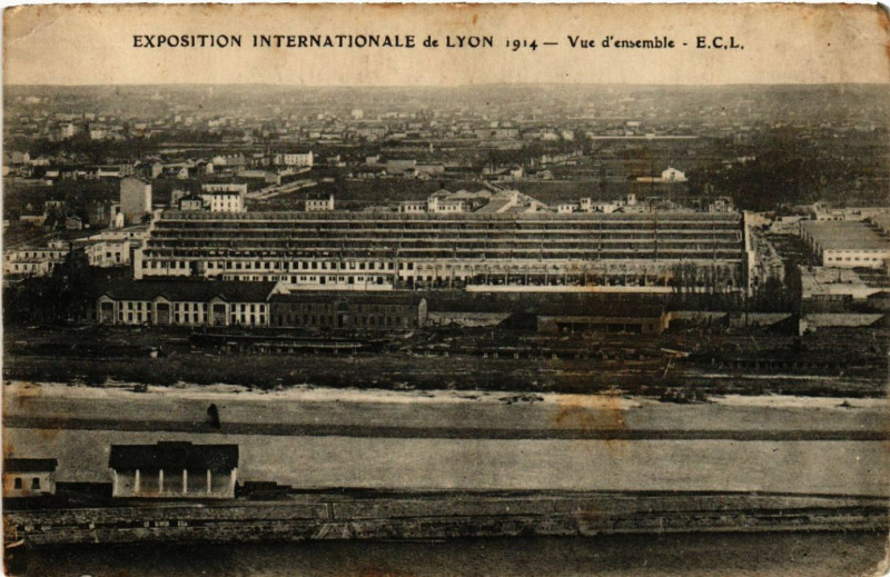 Carte postale ancienne Lyon Vue d'Ensemble à Lyon