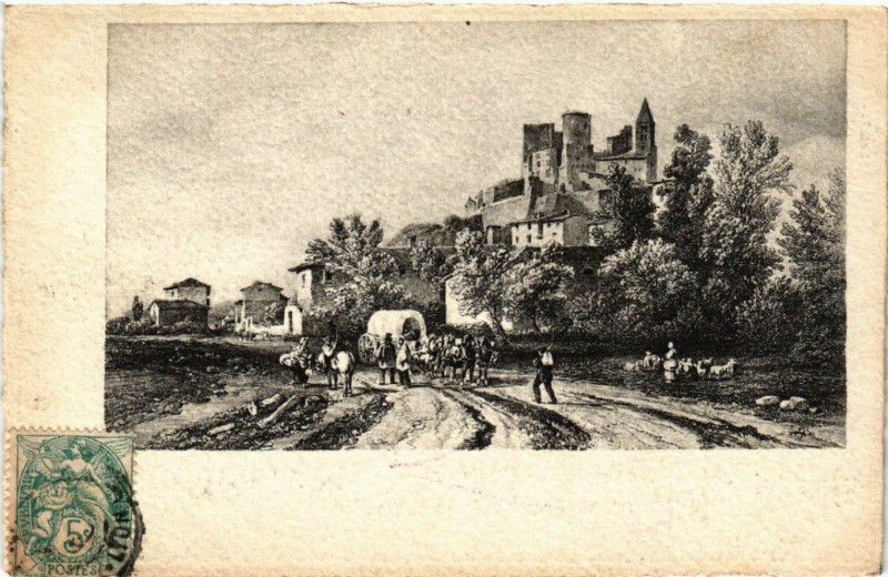 Carte postale ancienne Lyon à Lyon