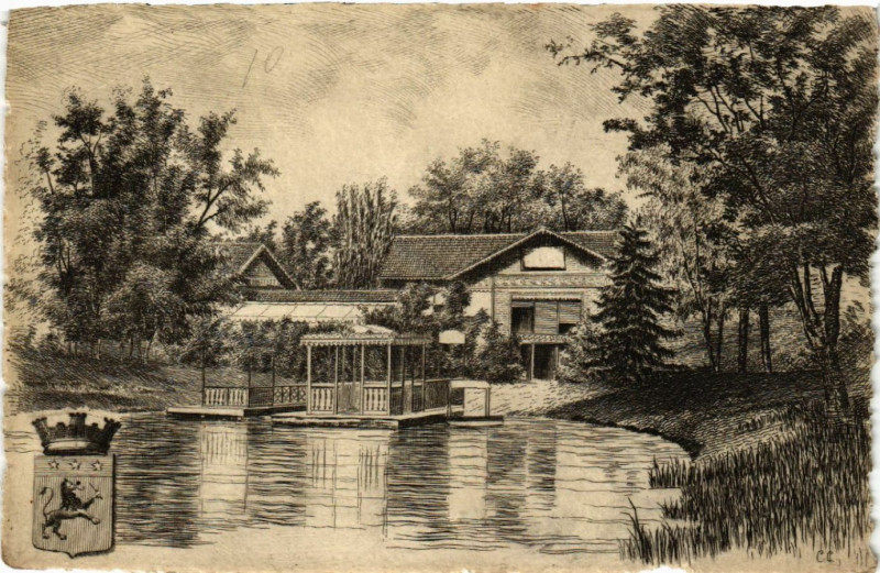 Carte postale ancienne Lyon à Lyon
