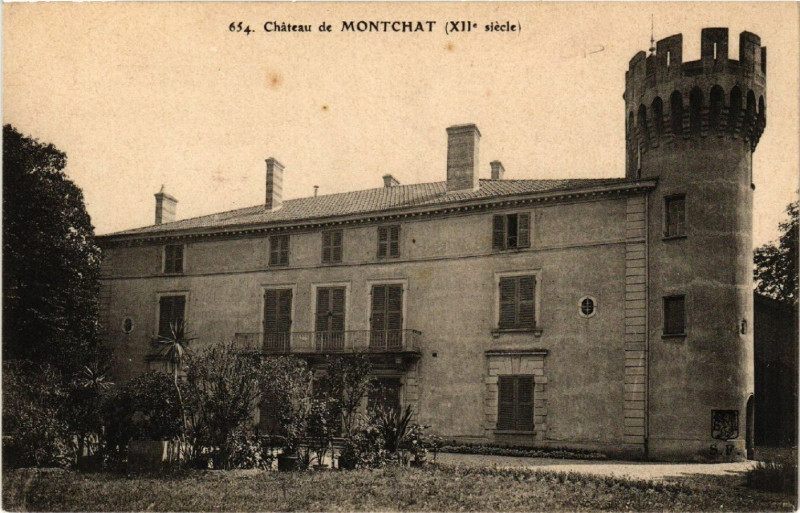 Carte postale ancienne Chateau de Montchat