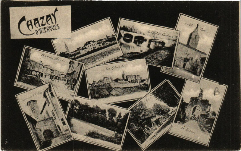 Carte postale ancienne Chazay-d'Azergues à Chazay-d'Azergues