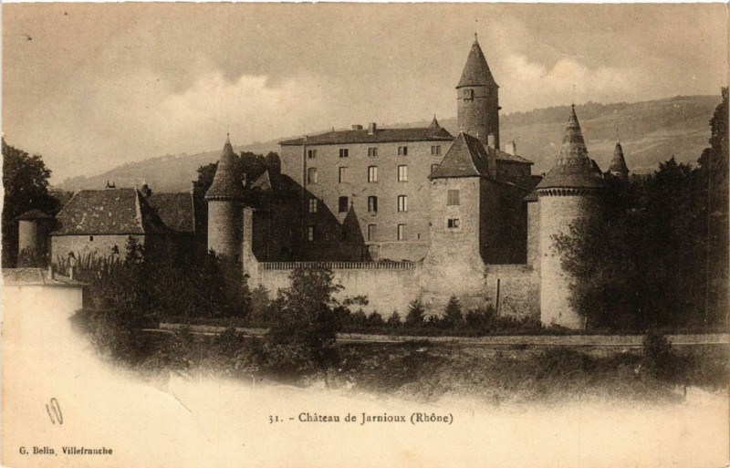Carte postale ancienne Chateau de Jarnioux `