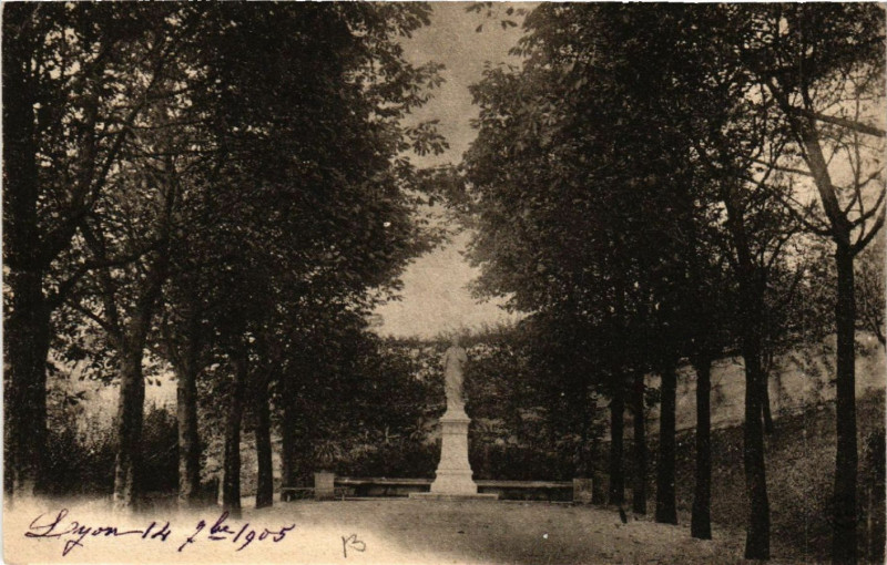 Carte postale ancienne Lyon à Lyon