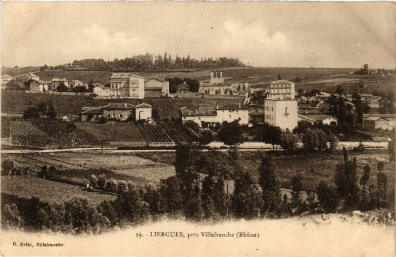 Carte postale ancienne Liergues