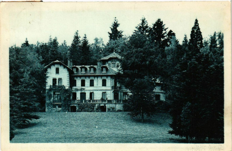 Carte postale ancienne Monsols Chateau de Pressavin