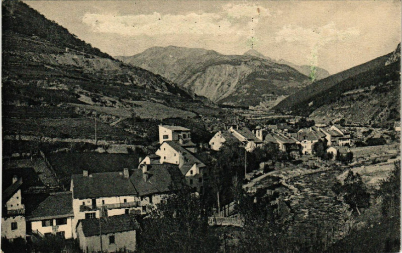 Carte postale ancienne La Durame Fonteuil et la Durance