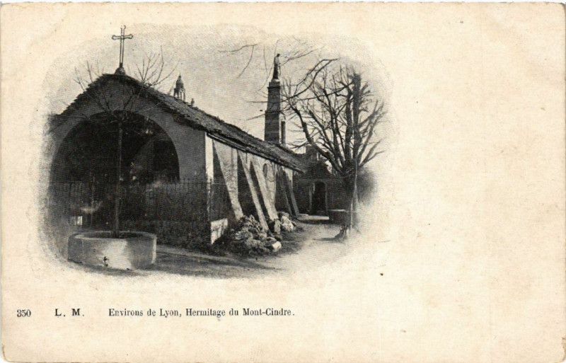 Carte postale ancienne Hermitage du Mont-Cindre
