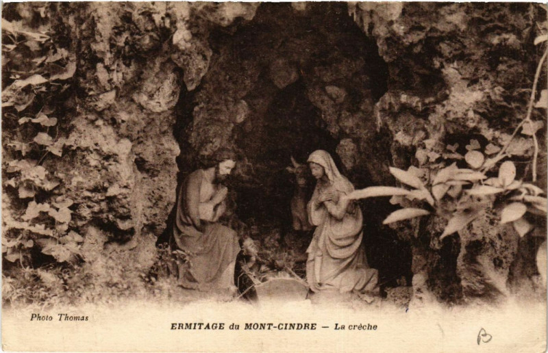 Carte postale ancienne Ermitage du Mont-Cindre La Creche
