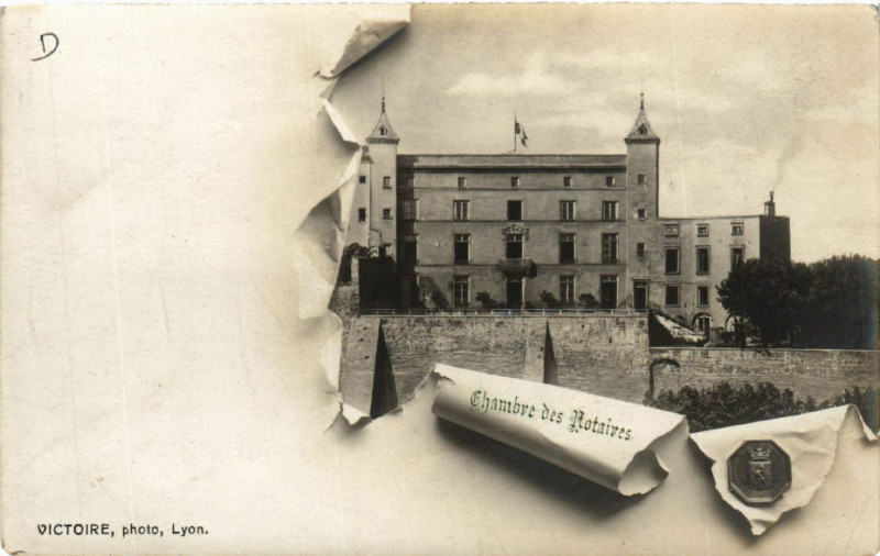 Carte postale ancienne Chambre des Rotaires
