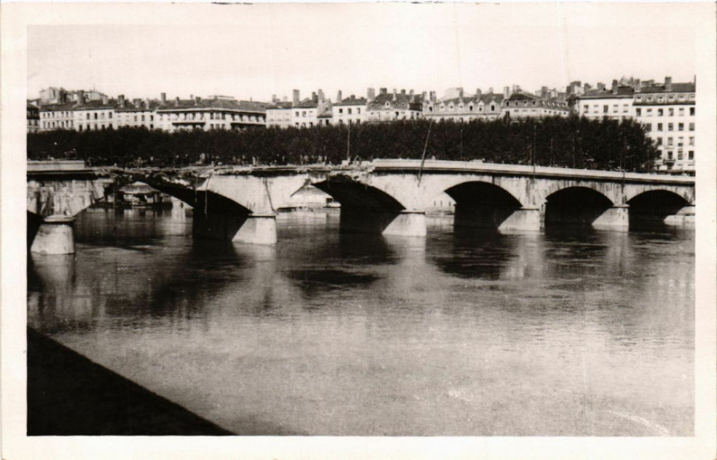 Carte postale ancienne Lyon à Lyon