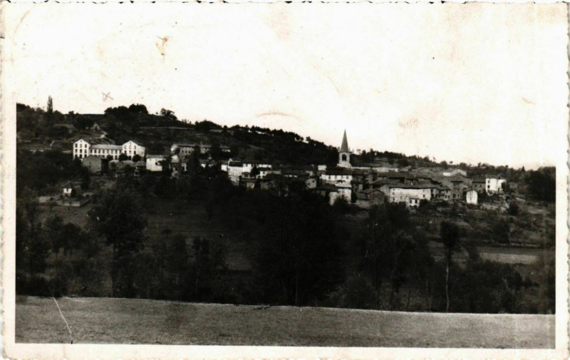 Carte postale ancienne Saint-Didier-sur-Rochefort - Vue Generale France à Saint-Didier-sur-Rochefort