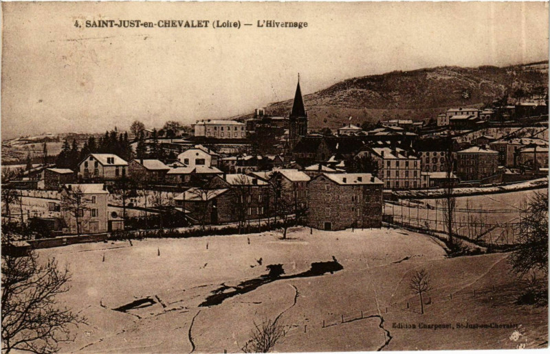 Carte postale ancienne Saint-Just-en-Chevalet - L'Hivernage France à Saint-Just-en-Chevalet