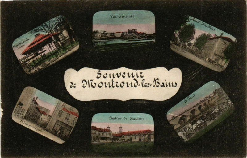 Carte postale ancienne Montrond-les-Bains - Scenes France à Montrond-les-Bains