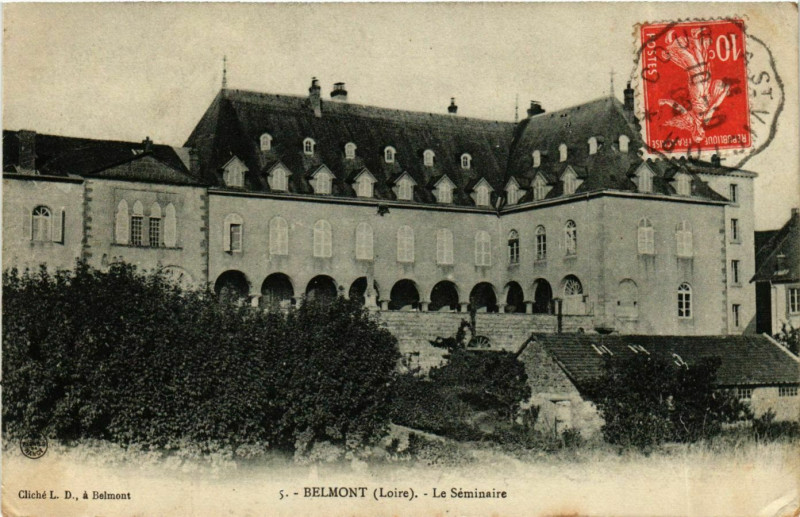 Carte postale ancienne Belmont - Le Seminaire France
