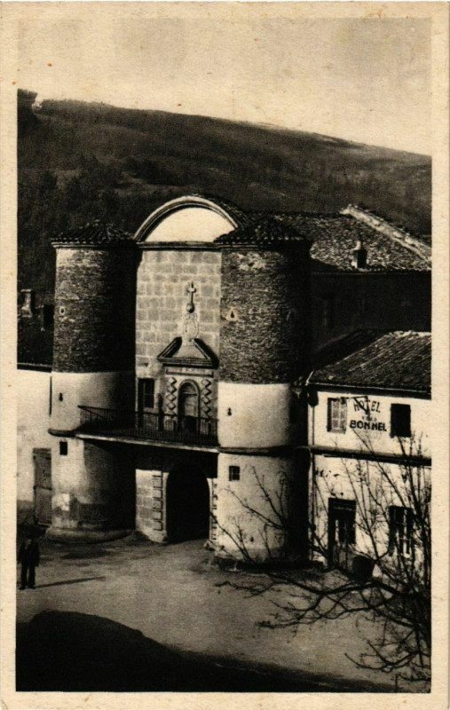 Carte postale ancienne Sainte-Croix-en-Jarez - Entree Monumentale de la Chartreuse France à Sainte-Croix-en-Jarez