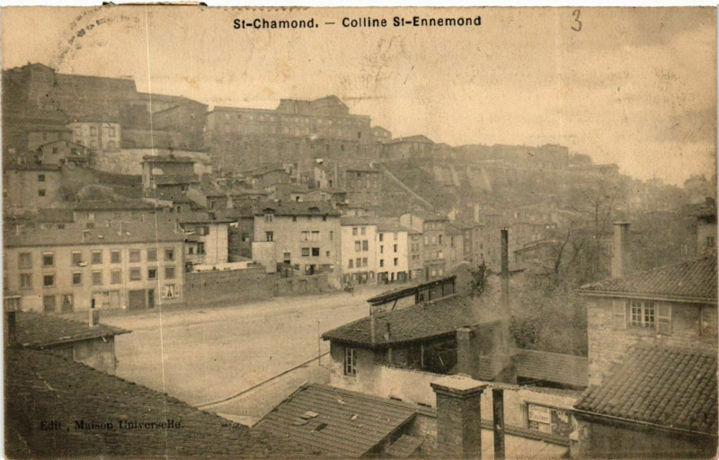 Carte postale ancienne Saint Chamond- Colline St Ennemond France à Saint-Chamond