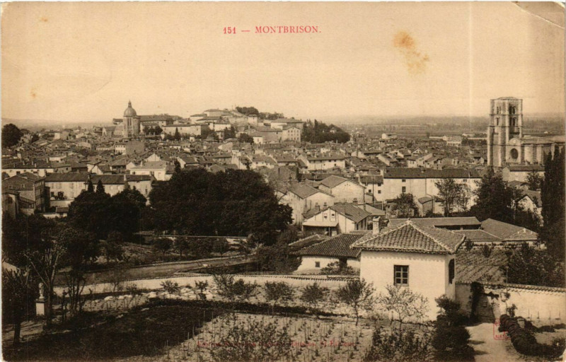 Carte postale ancienne Montbrison- France à Montbrison