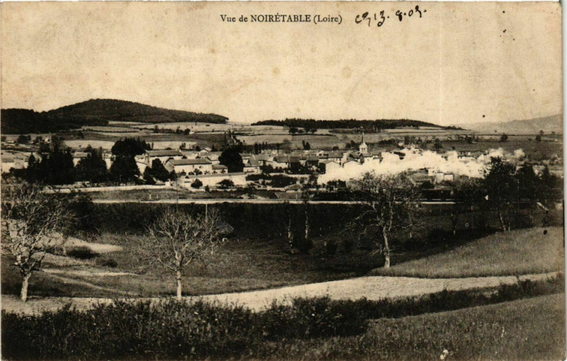 Carte postale ancienne Noiretable- France à Noirétable