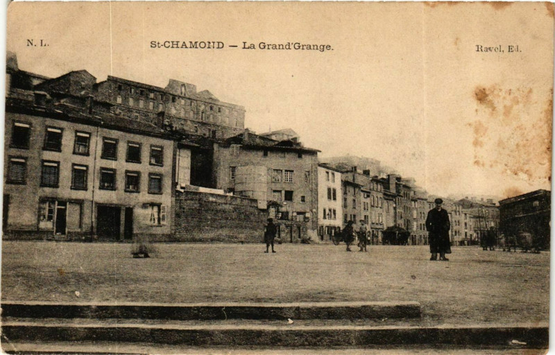 Carte postale ancienne Saint Chamond- La Grande Grange France à Saint-Chamond