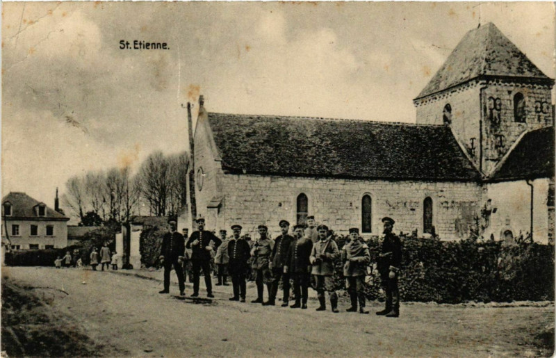 Carte postale ancienne Saint Etienne- carte photo France à Saint-Étienne