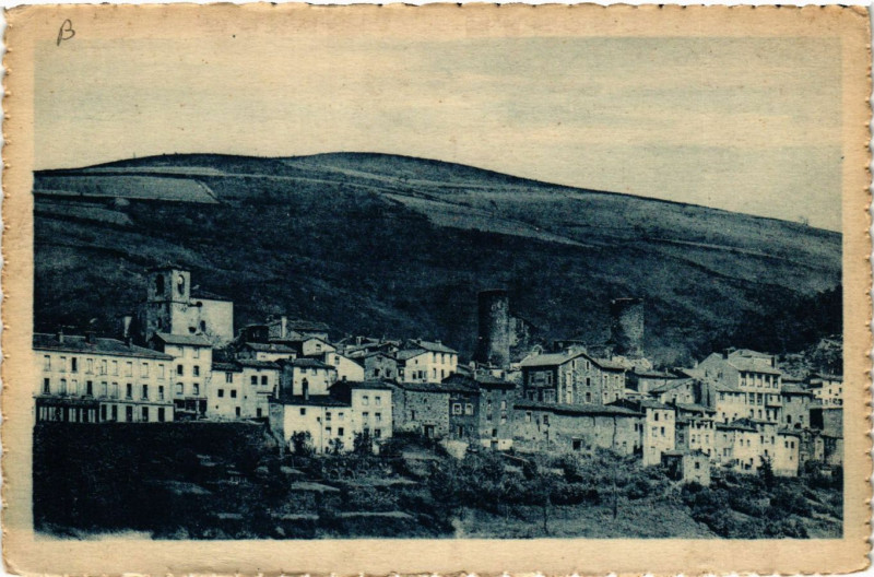 Carte postale ancienne Rochetaillee- Vue generale à Roche