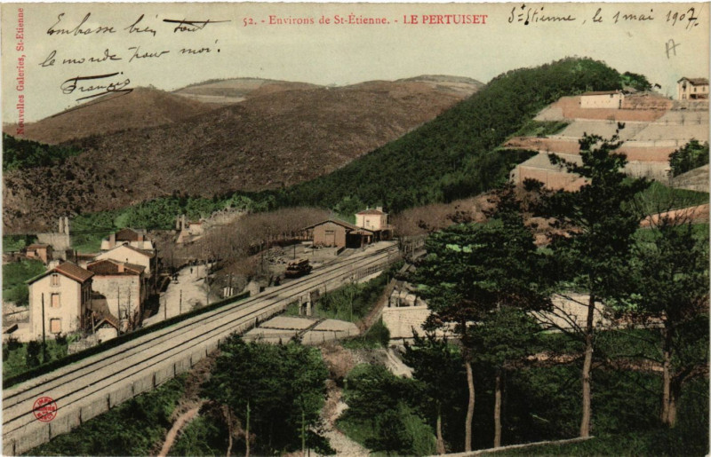 Carte postale ancienne Le Pertuiset