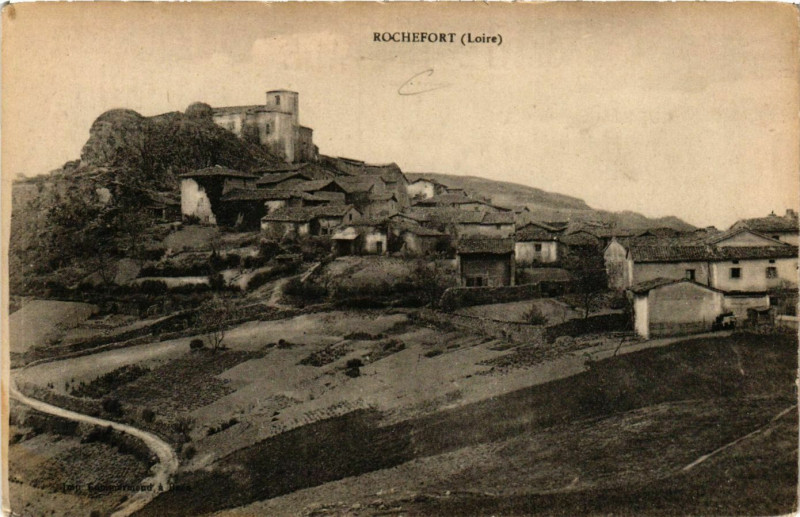 Carte postale ancienne Rochefort à Roche