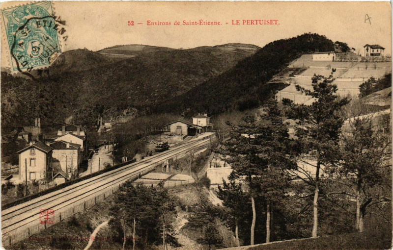 Carte postale ancienne Le Pertuiset