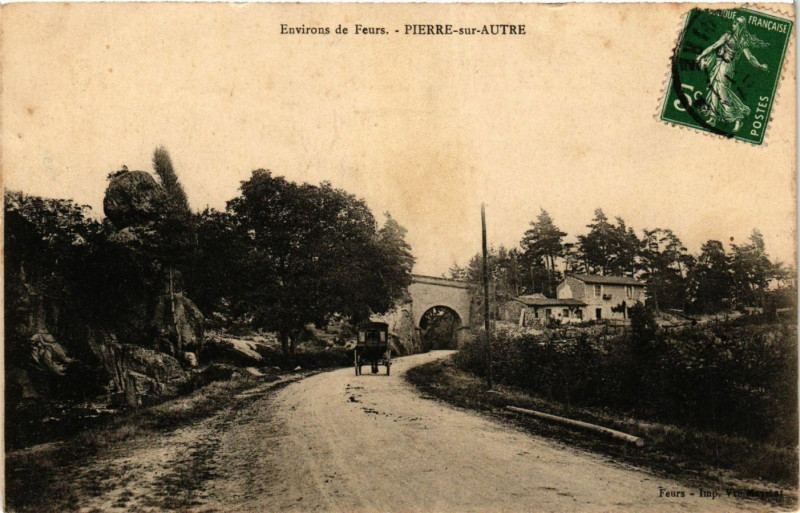 Carte postale ancienne Pierre sur Autre