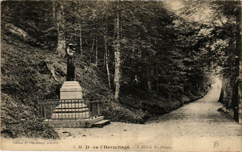 Carte postale ancienne Notre Dame de l'Hermitage-