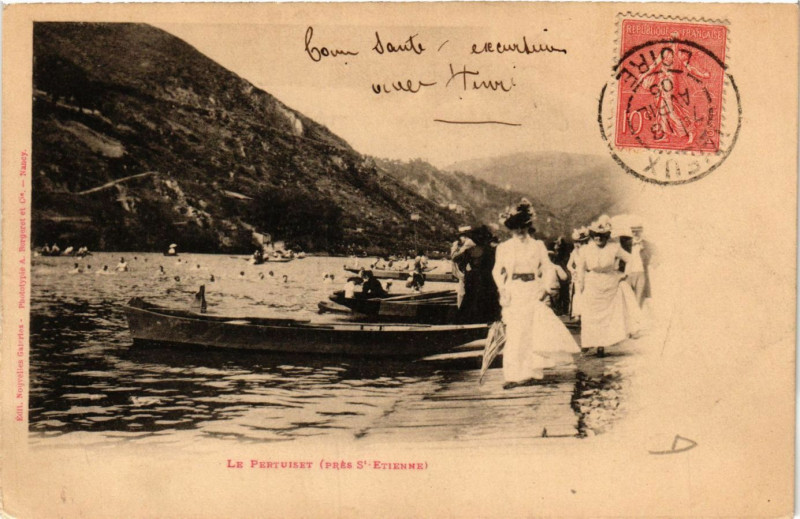 Carte postale ancienne Le Pertuiset-
