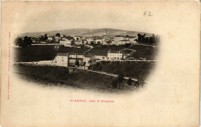 Carte postale ancienne Planfoy à Planfoy