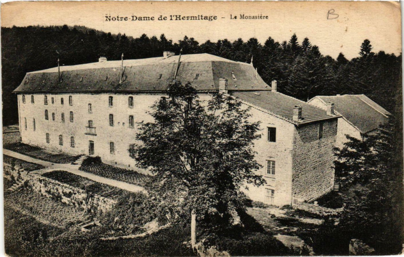 Carte postale ancienne Notre Dame de l'Hermitage- Le Monastere