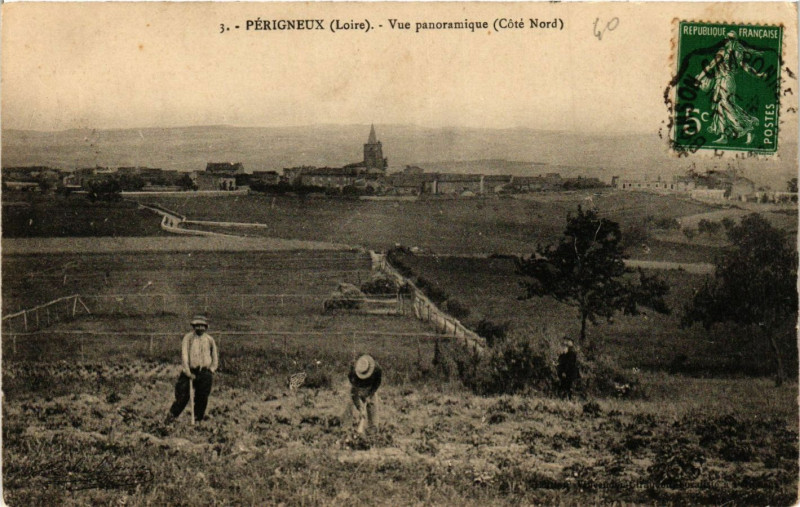 Carte postale ancienne Perigeux- vue panoramique