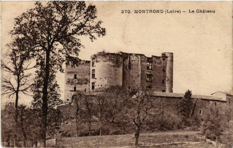 Carte postale ancienne Montrond - Le Chateau