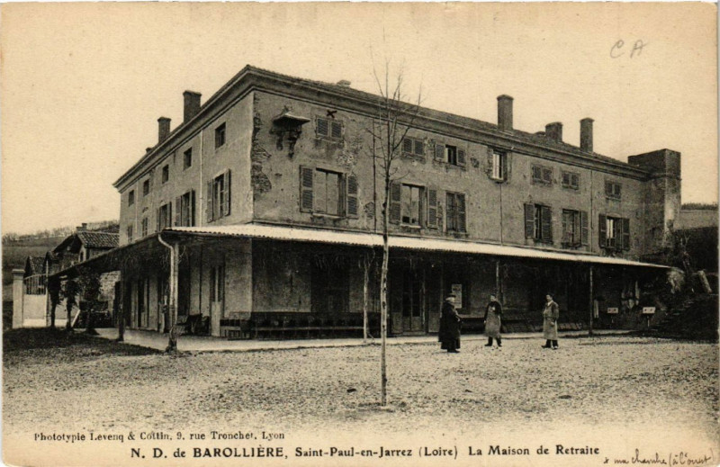 Carte postale ancienne N.D. de Barolliere Saint-Paul-en-Jarez - La Maison de... à Saint-Paul-en-Jarez