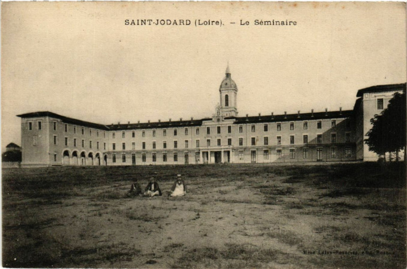 Carte postale ancienne Saint-Jodard - Le Séminaire à Saint-Jodard