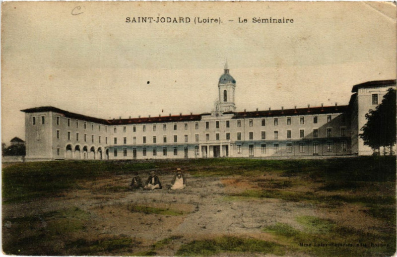 Carte postale ancienne Saint-Jodard - Le Séminaire à Saint-Jodard