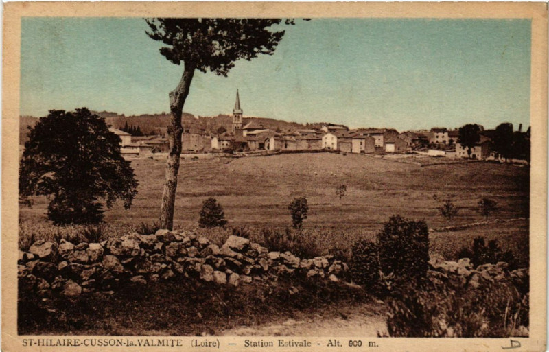 Carte postale ancienne Saint-Hilaire-Cusson la Valmitte - Station Estivale Alt 900 m à Saint-Hilaire-Cusson-la-Valmitte
