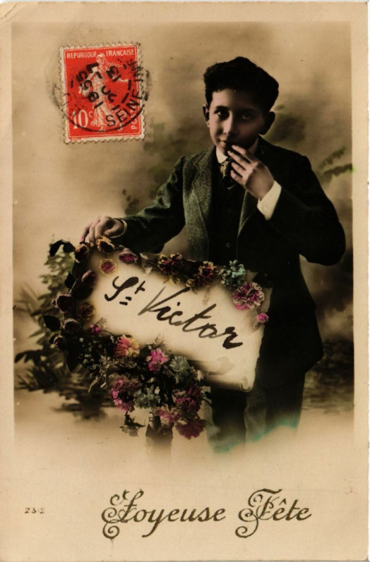 Carte postale ancienne Saint-Victor et Loyeuse Fére