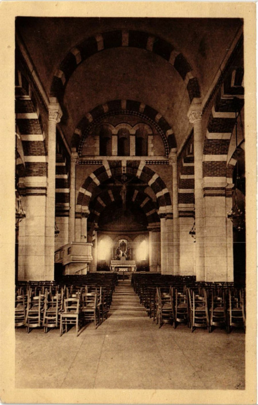 Carte postale ancienne Saint-Sauveur-en-Rue - Cure d'air a 783 m d'alt. - Intérieur à Saint-Sauveur-en-Rue