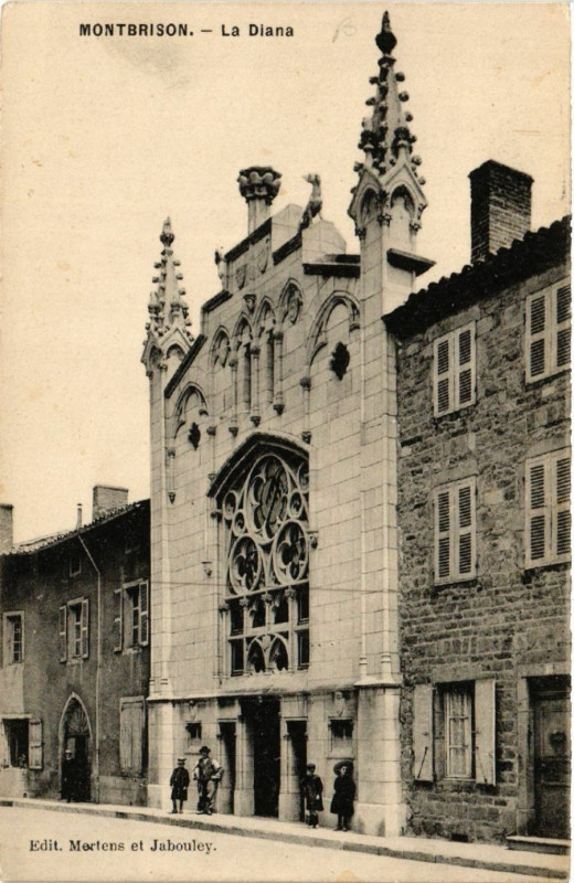Carte postale ancienne Montbrison - La Diana à Montbrison