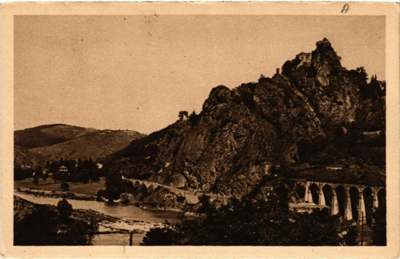 Carte postale ancienne Cornillon - Le Chateau