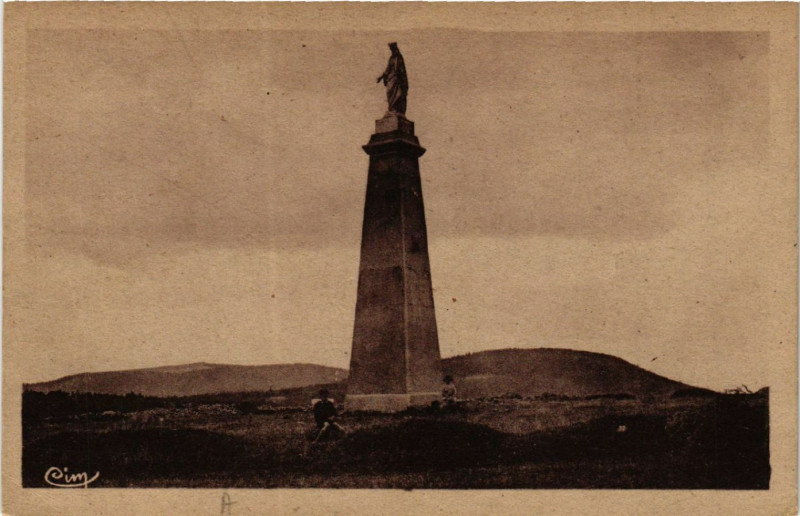 Carte postale ancienne Le Bessat - Alt 1150 m - La Madone au Bessat