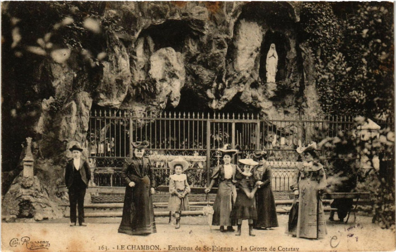 Carte postale ancienne Un Bojour Cotatay