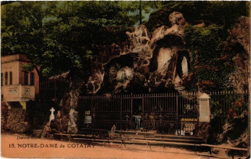 Carte postale ancienne Notre-Dame de Cotatay