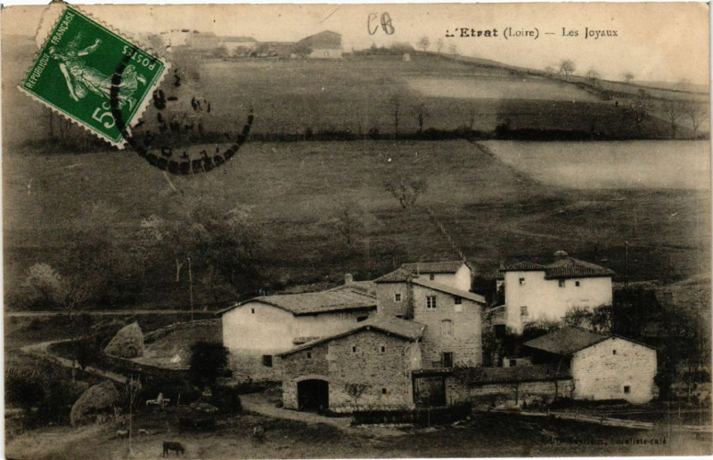 Carte postale ancienne L'Etrat - Les Joyaus à L'Étrat