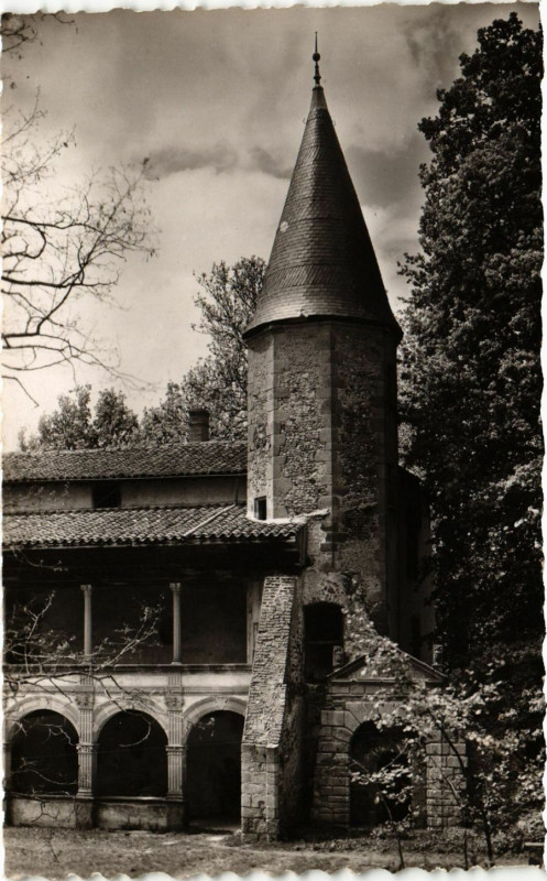 Carte postale ancienne La Batie d'Urfe - La Tour